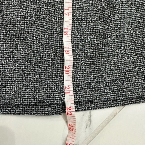 NWT ANNE KLEIN Women's Size 4 Tweed Suit Separate Pencil Skirt A-Line Gray - Picture 6 of 6